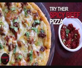 Spicy Beef Pizza