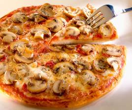 Mushroom Pizza